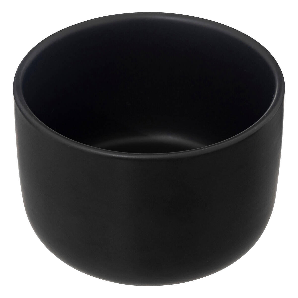 SNACKSCHALEN 3er-Set - Schwarz, Keramik (24/7/35cm)
