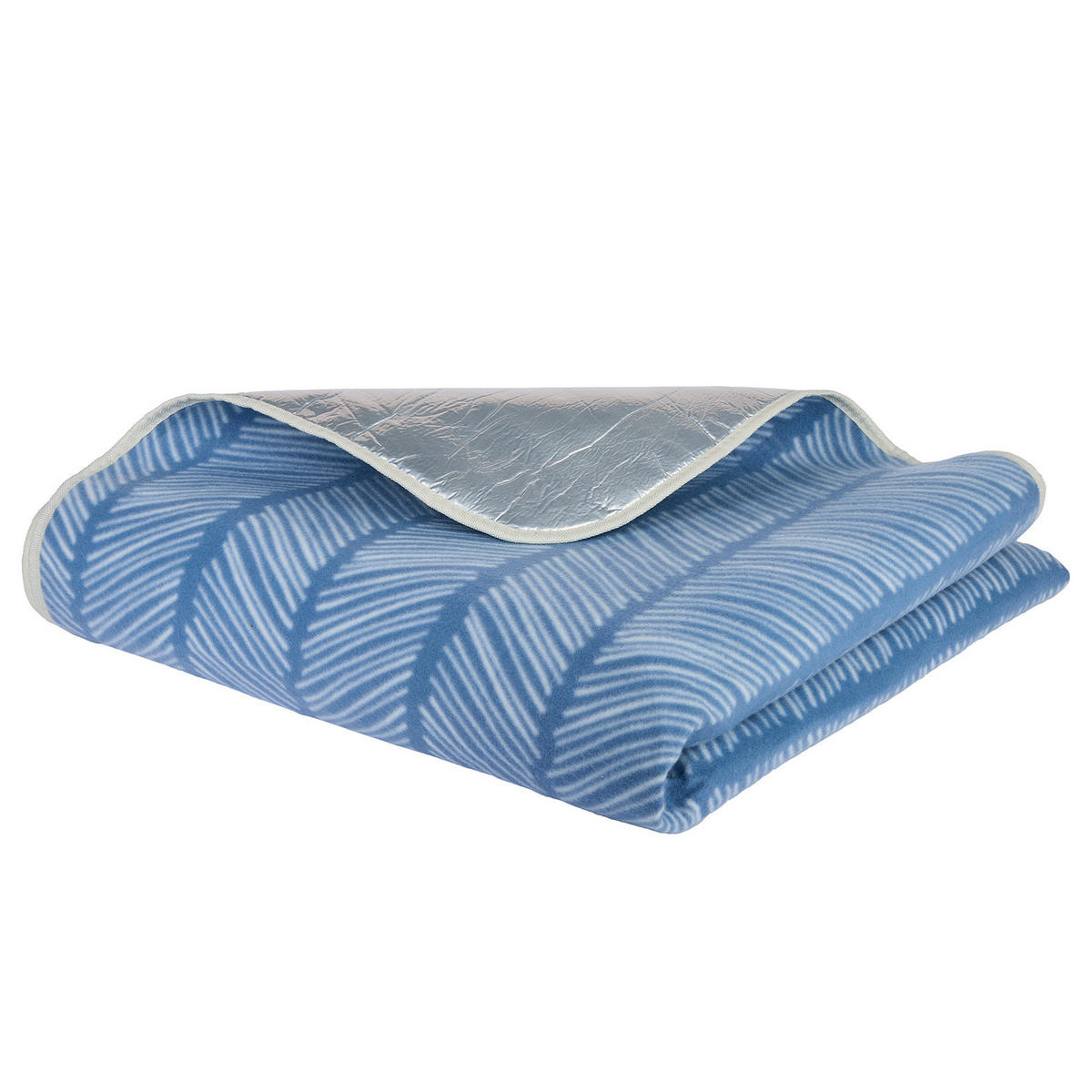PICKNICKDECKE Get Together - Blau, Textil (200/200cm) - Butlers