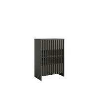 KOMMODE Graphit 60/87/34 - Graphitfarben, Holzwerkstoff (60/87/34cm) - RAUMHIRSCH FURNITURE