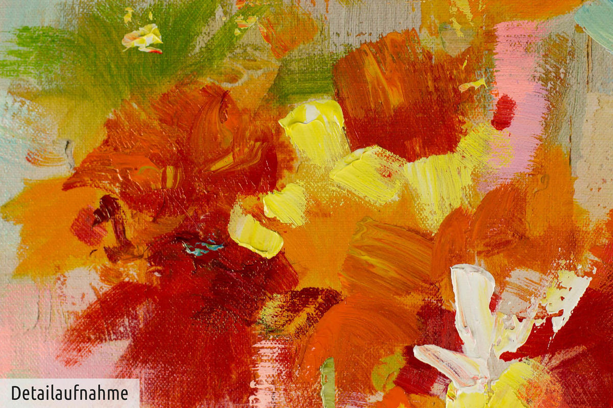 ÖLGEMÄLDE 80/120 cm - Multicolor, Holz/Textil (2.2/120cm) - KUNSTLOFT