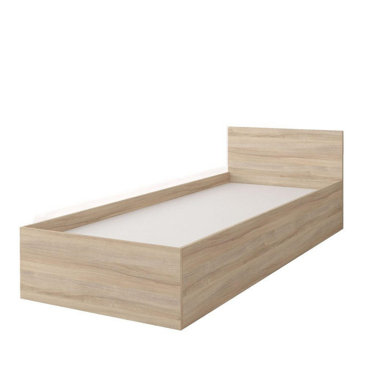 JUGENDBETT OLMO 46 90/200 Sonoma Eiche - Sonoma Eiche, Holzwerkstoff (90/200cm) - Deine Möbel 24