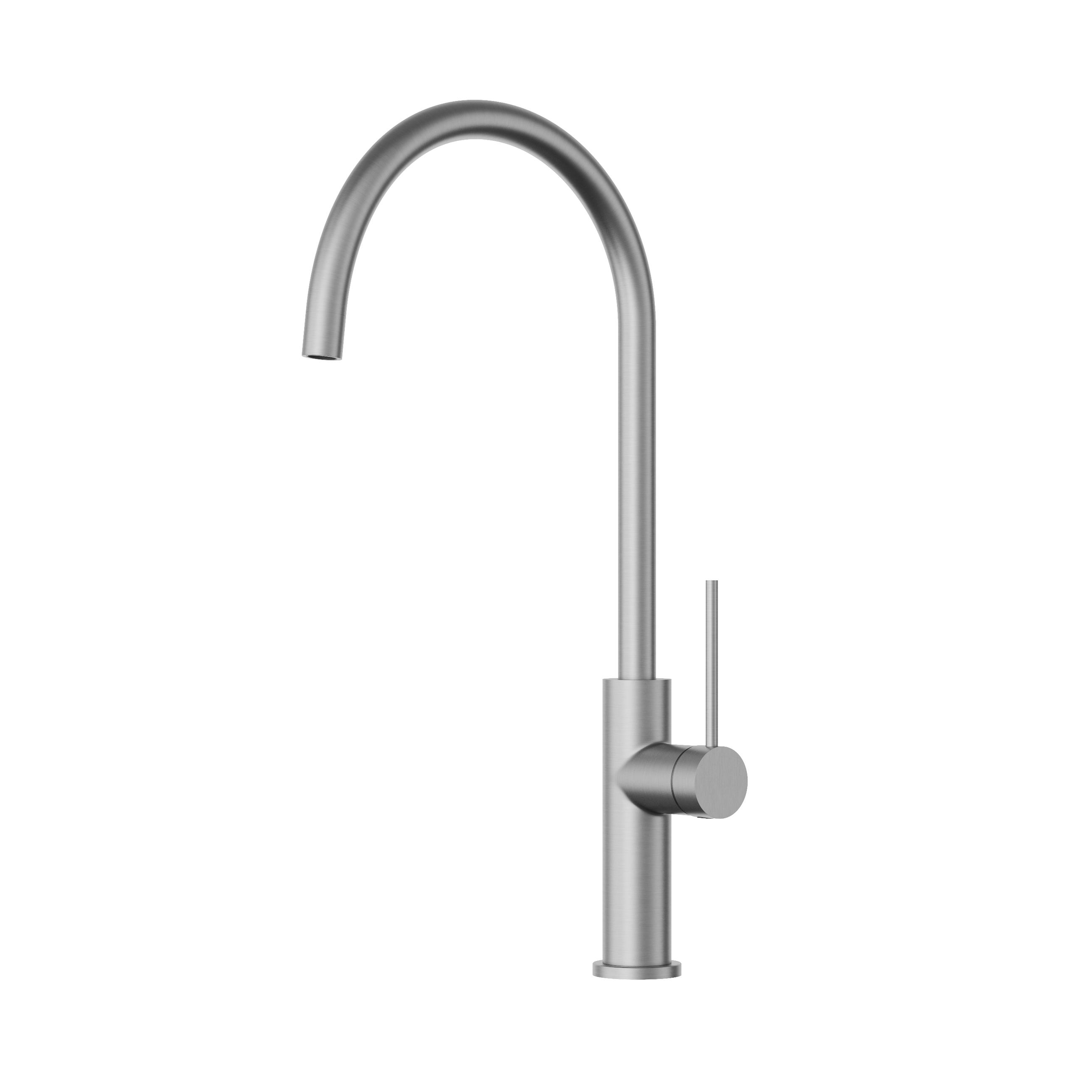 KÜCHENARMATUR Prestige SLIM Edelstahlfarben - Chromfarben, Metall (23/42/23cm) - Granitan