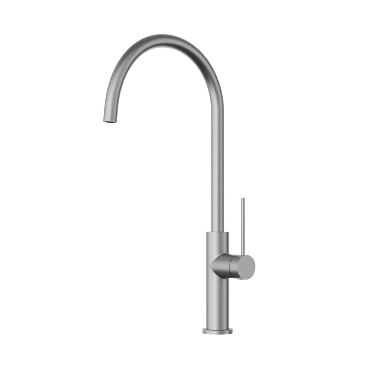 KÜCHENARMATUR Prestige SLIM Edelstahlfarben - Chromfarben, Metall (23/42/23cm) - Granitan