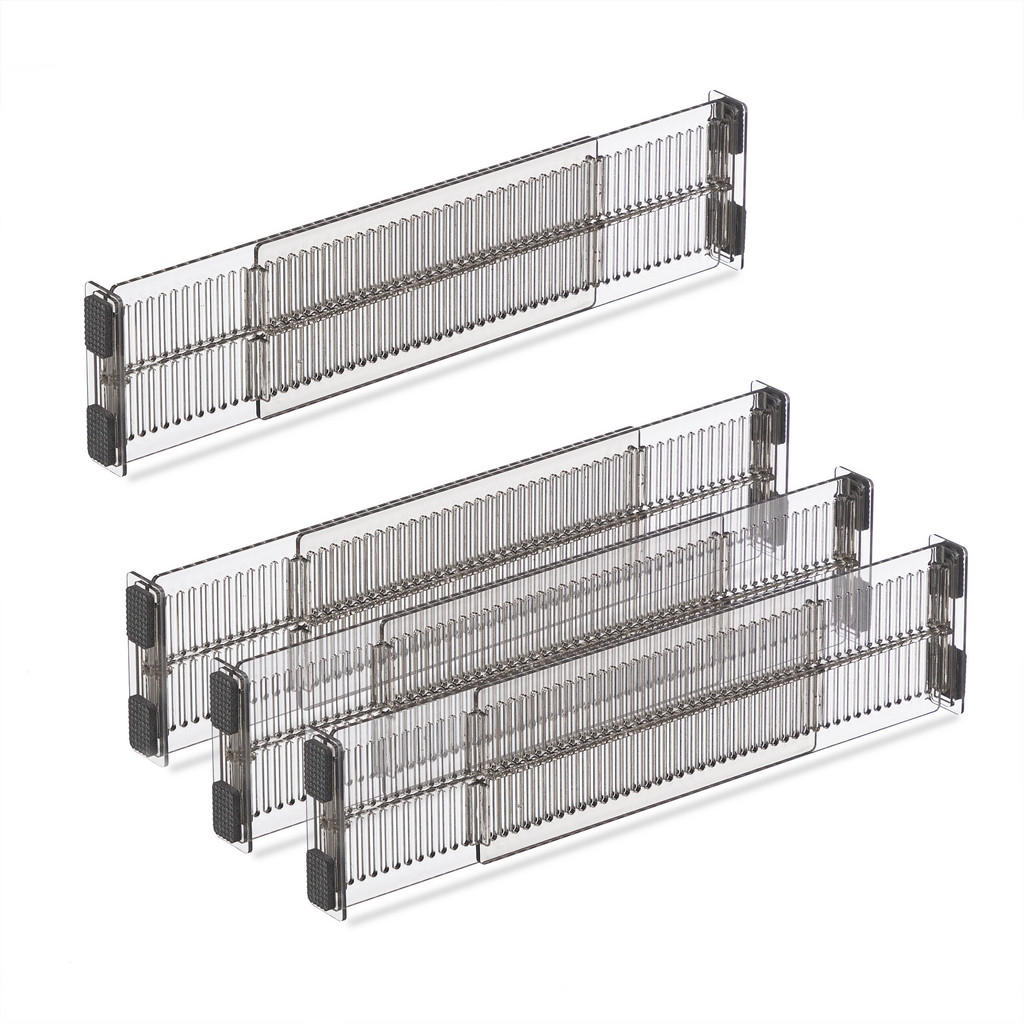 SEPARATOR DE SERTAR Transparent set 16-piese plastic