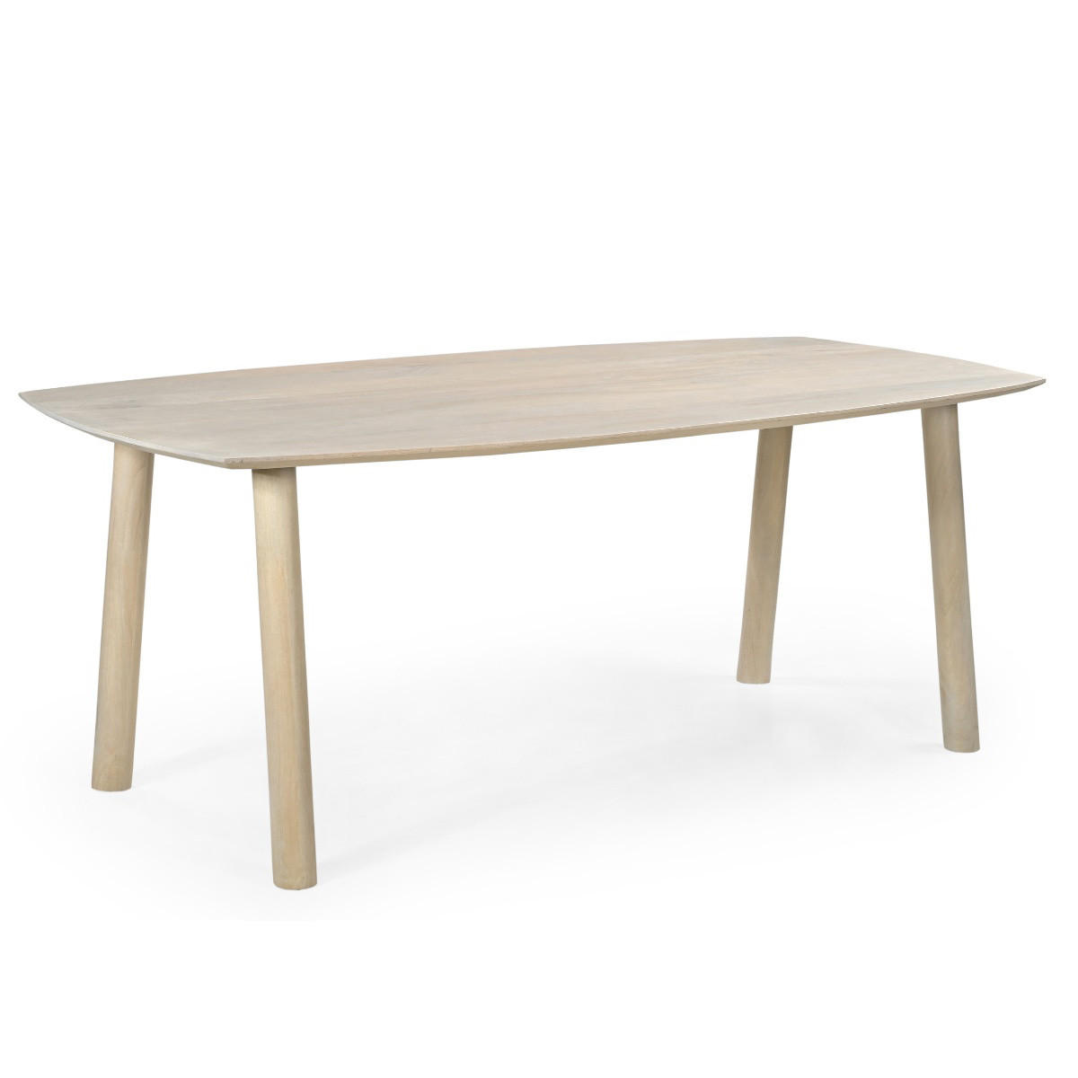 ESSTISCH oval aus Mangoholz 240 cm, natürlich - Braun, Holz (240/100/76cm) - Giga Meubel
