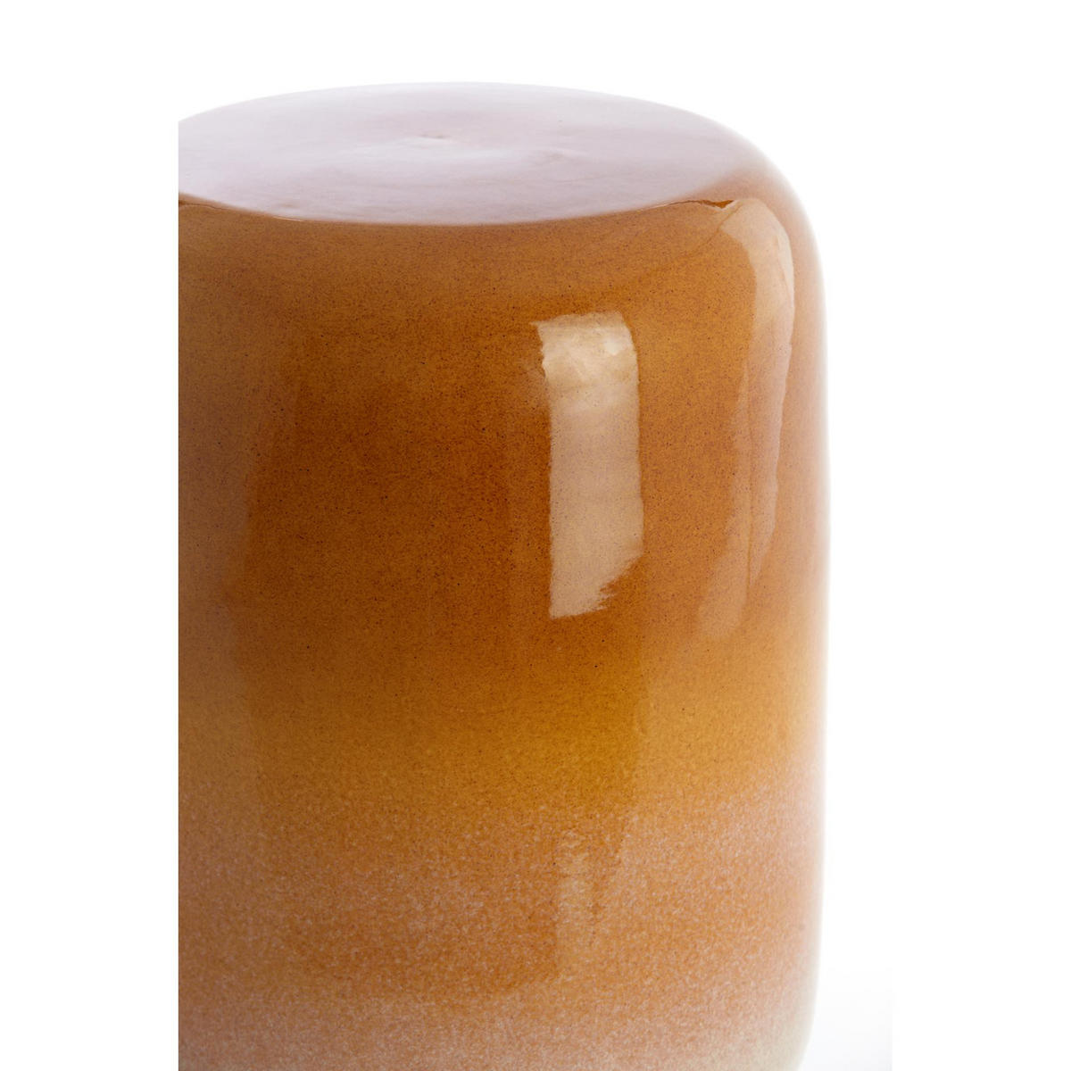 BEISTELLTISCH Franca Gelb 34/34/46.5 cm - Gelb, Keramik (34/34/46.5cm) - Light & Living
