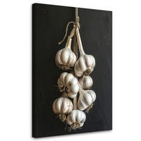 LEINWANDBILD Essen & Trinken 80x120cm - Weiß, Textil (80/120cm) - Feeby