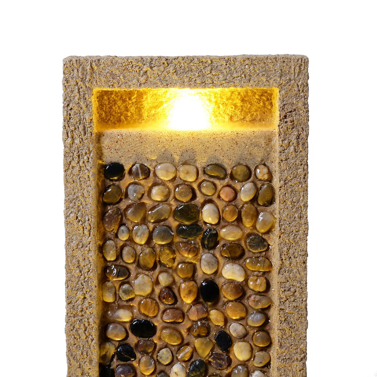 GARTENBRUNNEN braun - Braun, Kunststoff (34/22/92cm) - Teamson Home