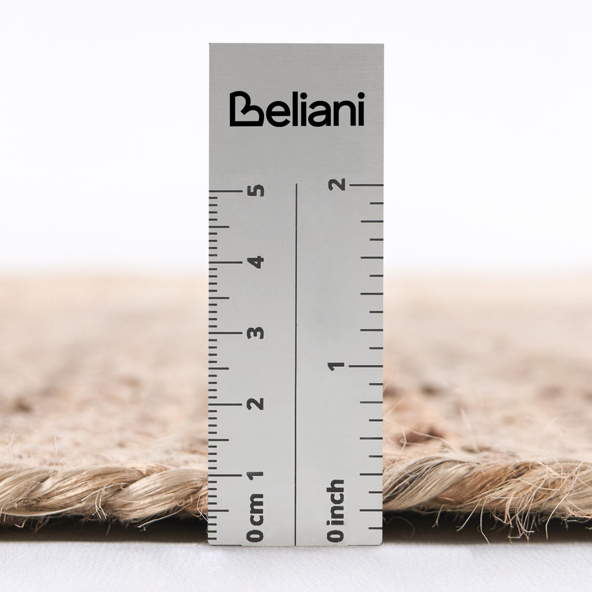 KOBEREC Béžový 80/300 cm Juta Sangli - béžová, textil (80/300cm) - Beliani