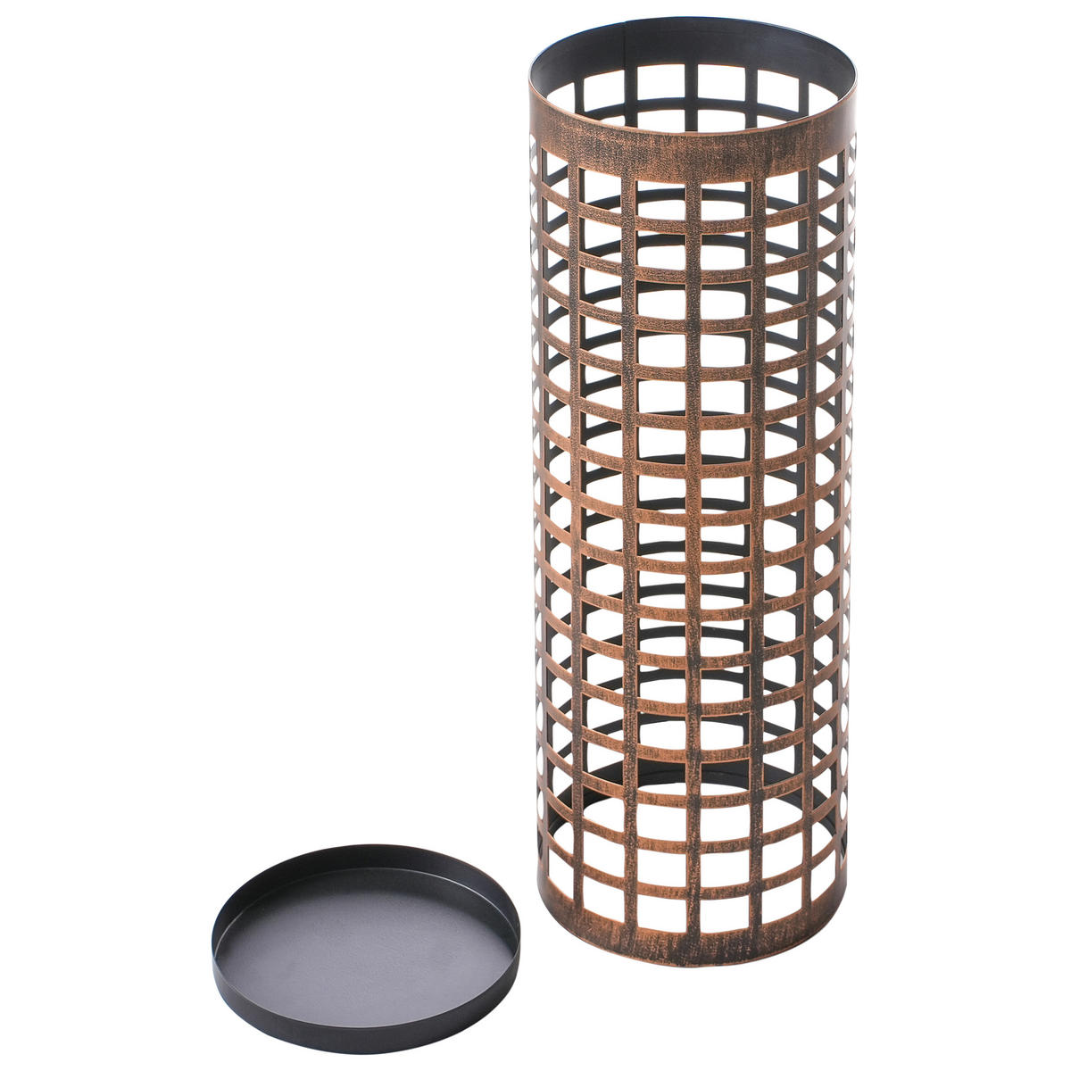 SUPORT PENTRU UMBRELĂ metal cupru Malabo - arămiu, metal (21/58/21cm) - Beliani