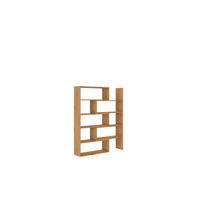 REGAL KORAL 1 - Eiche Artisan, Holzwerkstoff (125/138/24cm) - Meblini