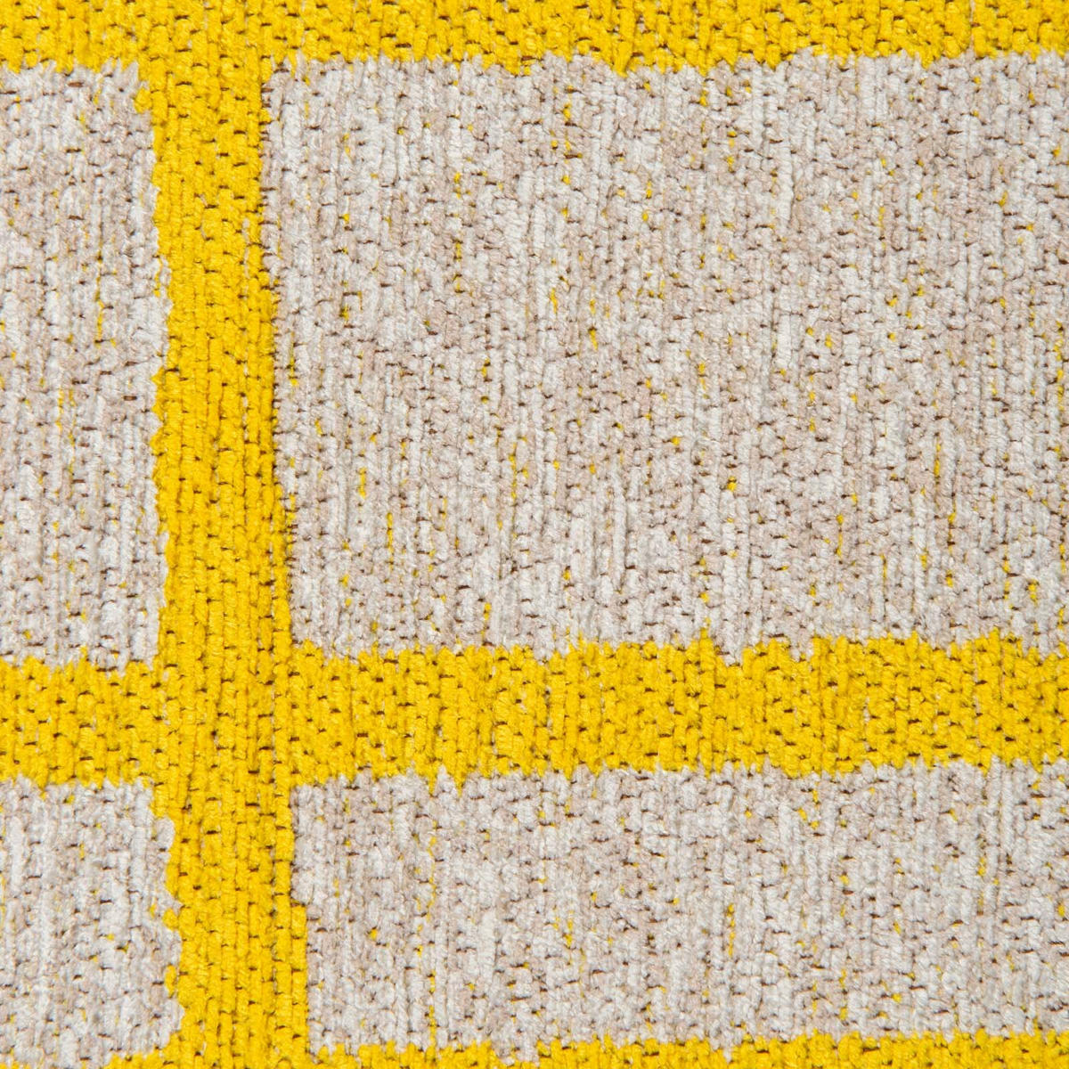 TEPPICH Caro Bright Yellow 200/280 cm - Gelb, Textil (200/280cm) - Lola&Moi