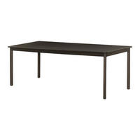 ESSZIMMERTISCH Tobago Braun 90/220/76 cm - Dunkelbraun, Holz (90/220/76cm) - Livingfurn