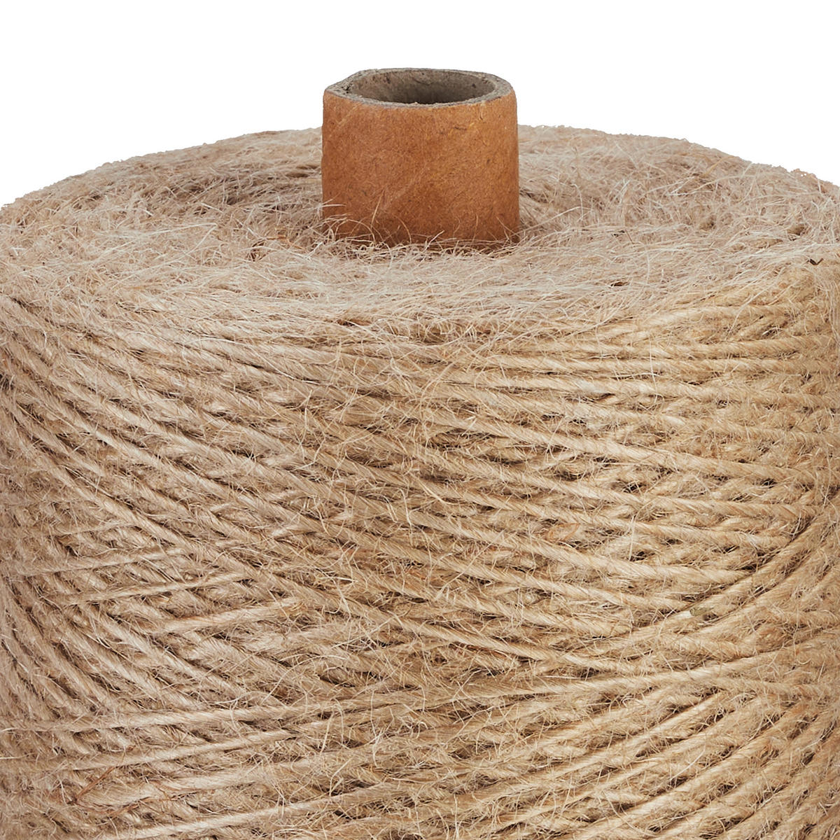 2XJUTESCHNUR - Hellbraun, Textil (8.5/8.5/14.5cm) - Relaxdays