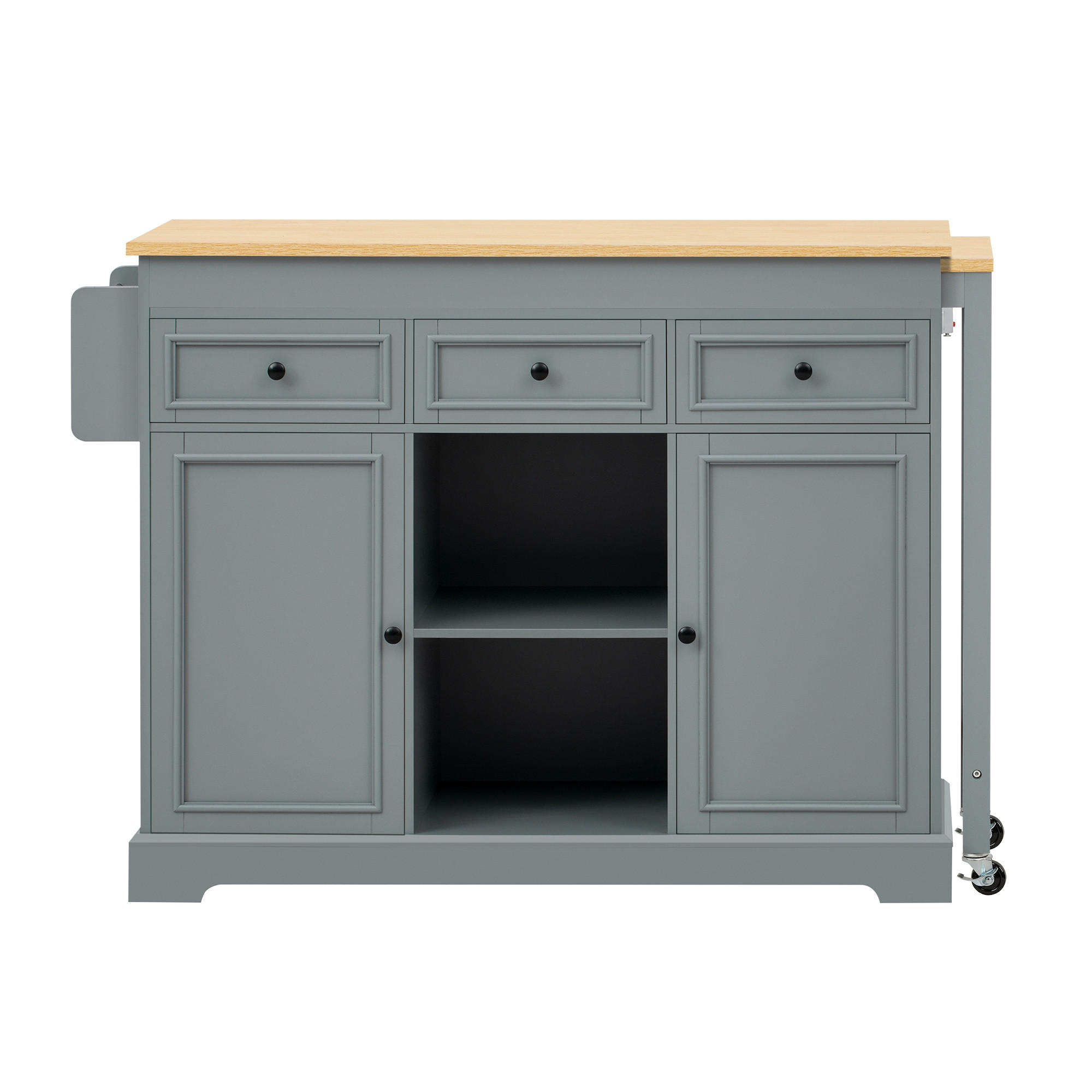 Oxeza Kücheninsel Grau 45x92x124.3 cm