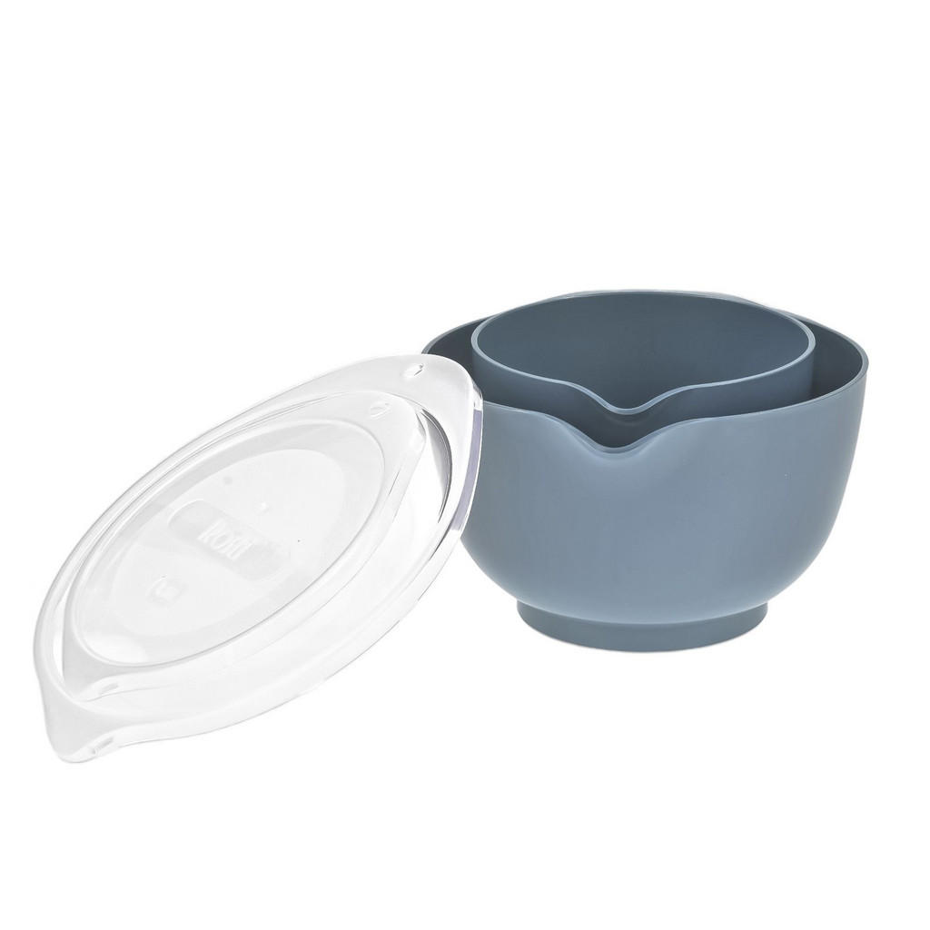 Thumbnail - Rosti Rührschüssel-Set, Blaugrau, Kunststoff, 15 cm, Backen, Backhelfer, Rührschüsseln