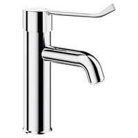 EINHEBEL-WASCHTISCHMISCHER H95 L120 Hygienehebel ohne Ablaufgarnitur - Chromfarben, Metall (22/9.5/30cm) - Delabie