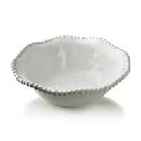 SCHALE Basic weiß 23/23/8 cm Porzellan - Weiß, Keramik (23/8/23cm) - Mondex