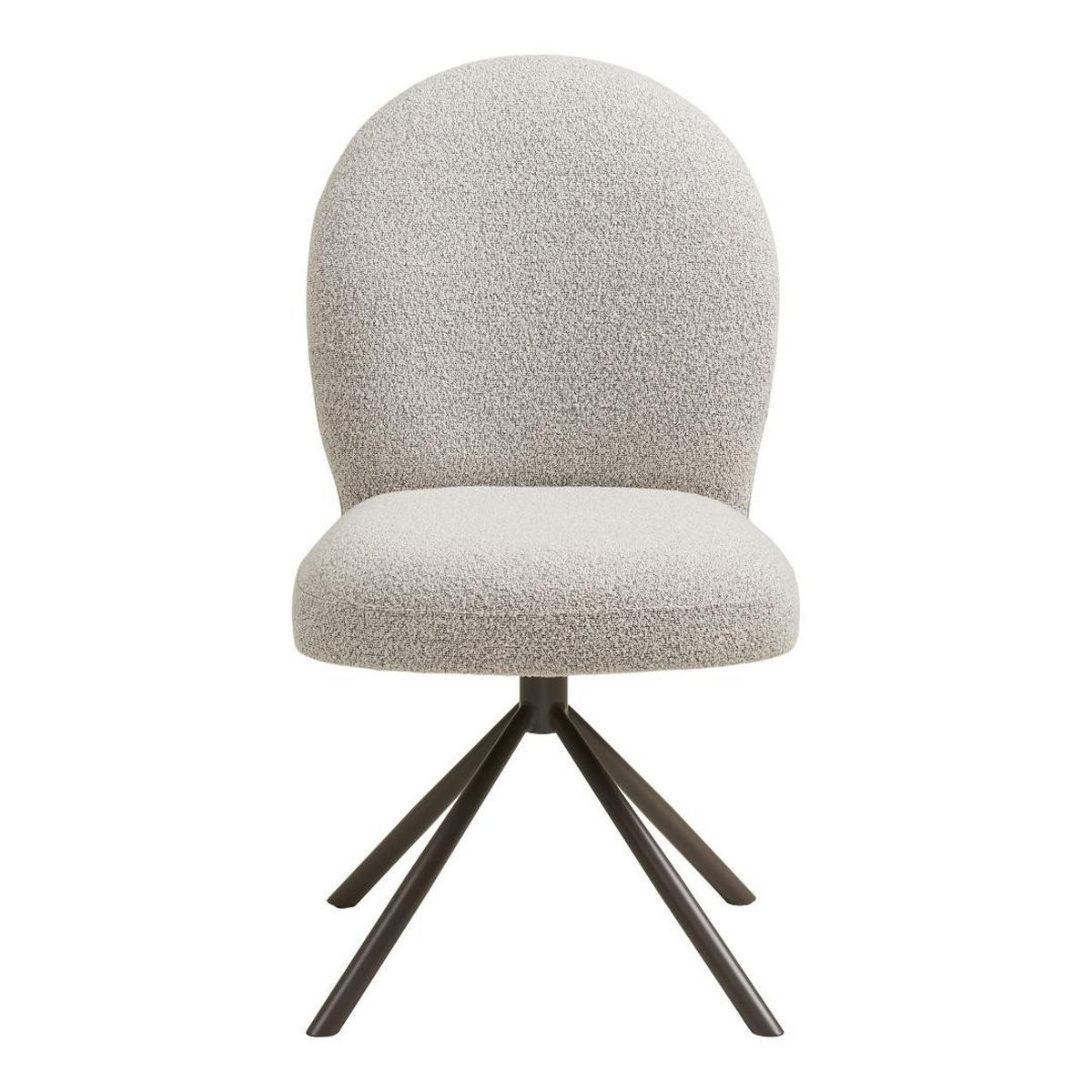 ESSZIMMERSTUHL, Asta, Sandfarben, Stoff, 63 x 50 x 92 cm - Sandfarben, Textil/Metall (63/92/50cm) - ebuy24