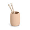 ZAHNPUTZBECHER Brass Tone Ø 8,4 cm - Creme, Keramik (8.8/10.8/8.8cm) - ZELLER