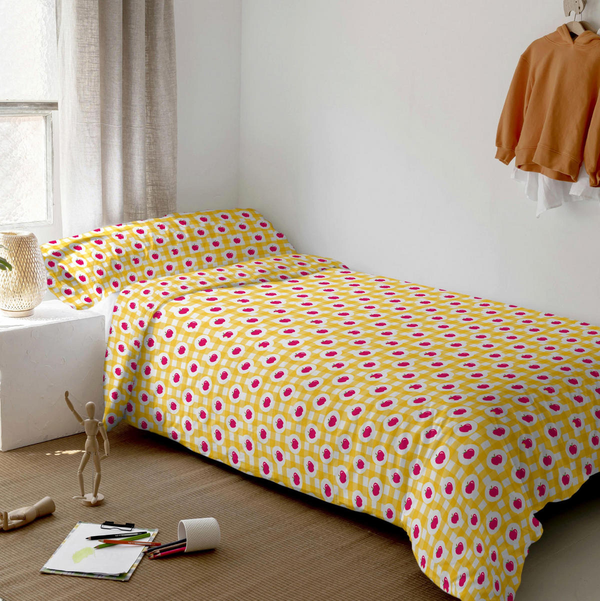 BETTBEZUG 2er-Set teiliges mirror mirror (d) 155x220 cm (komfortgrösse) mehrfarbig - Multicolor, Textil (155/220cm) - Happy Friday