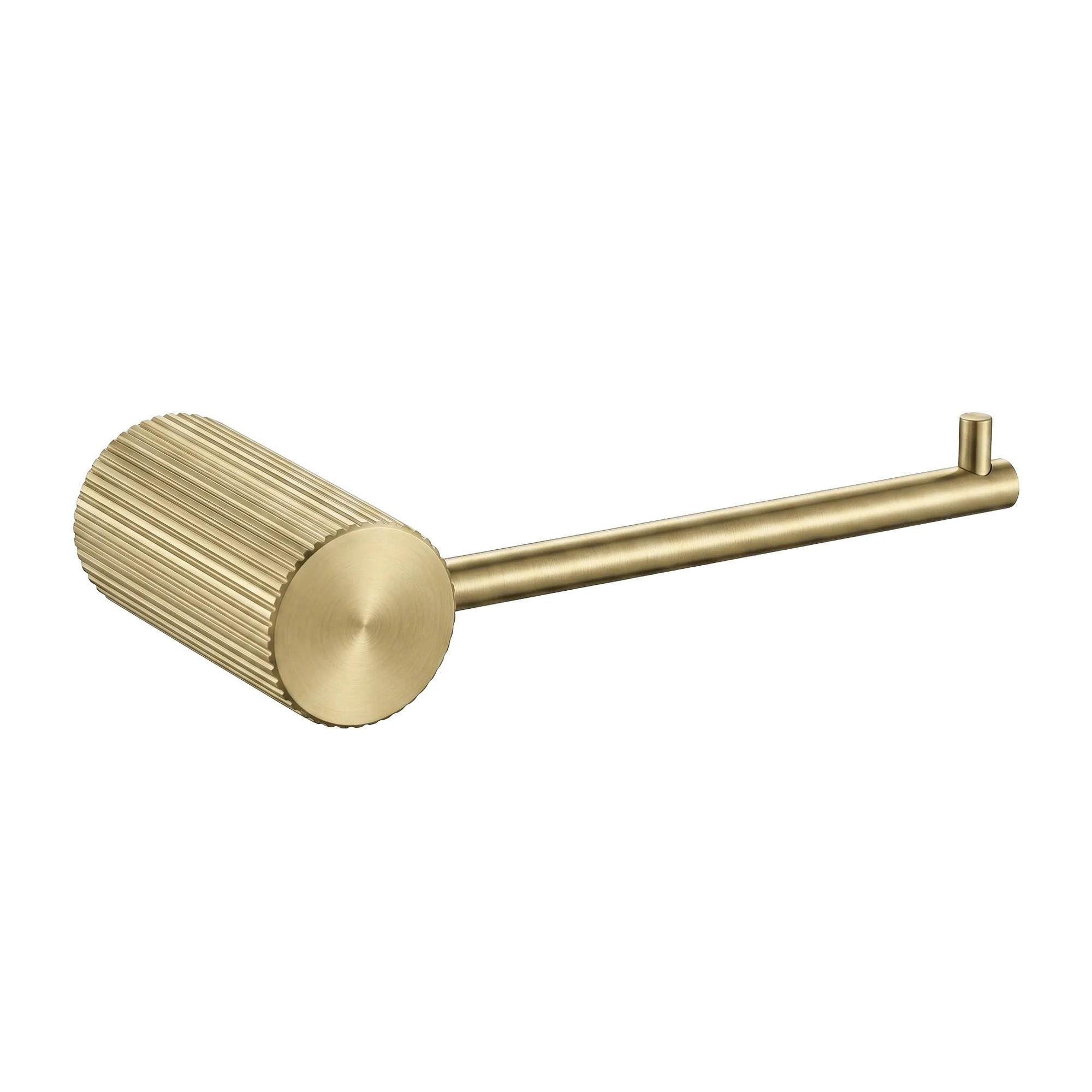 HALTER Für Toilettenpapier Rea 64105 Solo Brush Gold - Goldfarben, Metall (16.3/3/6.5cm) - REA