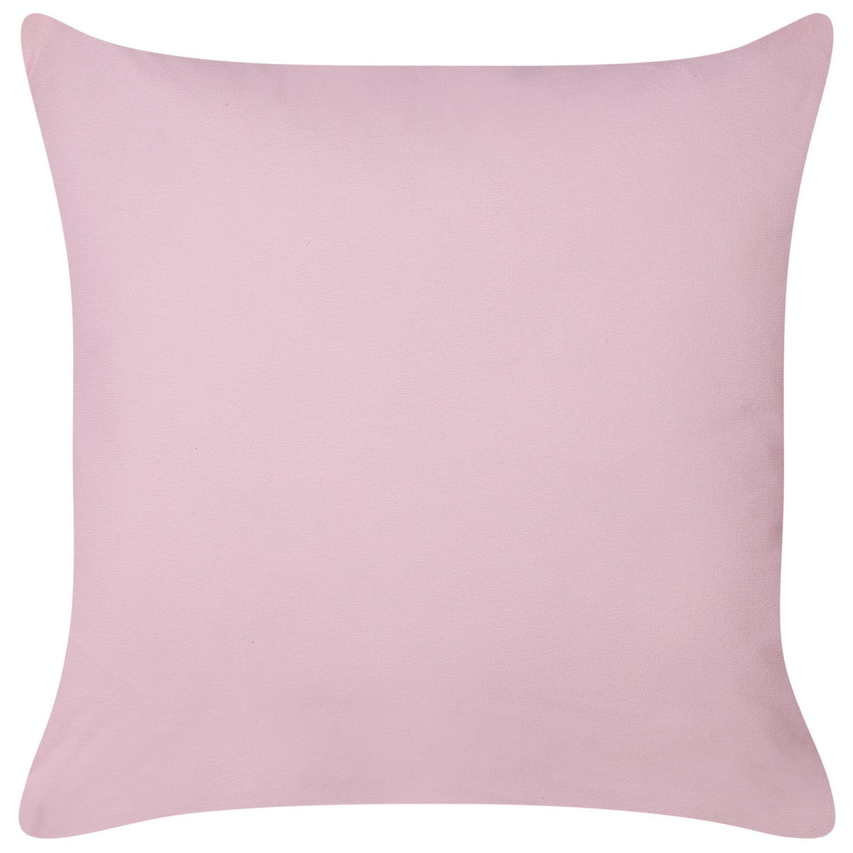 DEKOKISSEN 2er-Set Rosa 45/45 cm Astrantia - Pink, Textil (45/45cm) - Beliani