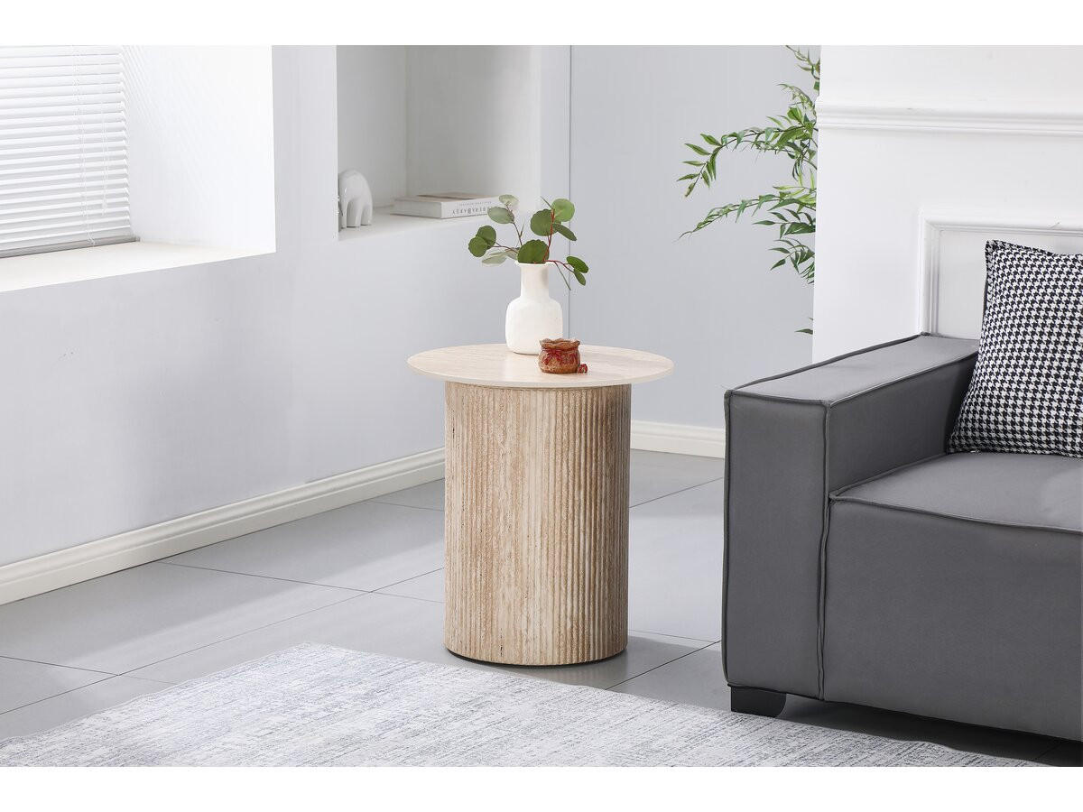 SOFA Eclat Braun - Braun, Keramik/Holz (50/50/55cm) - Habitat Garten