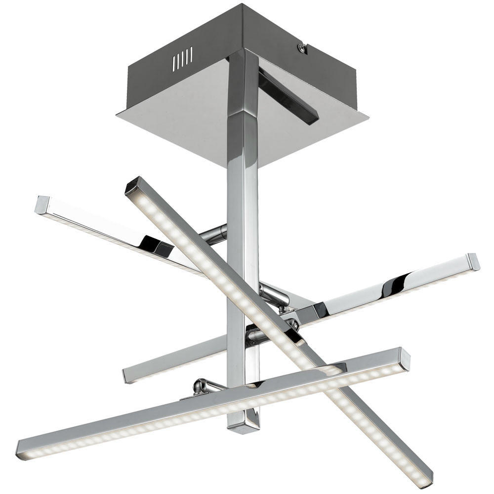 Esto Led Silber 51x36x51 cm
