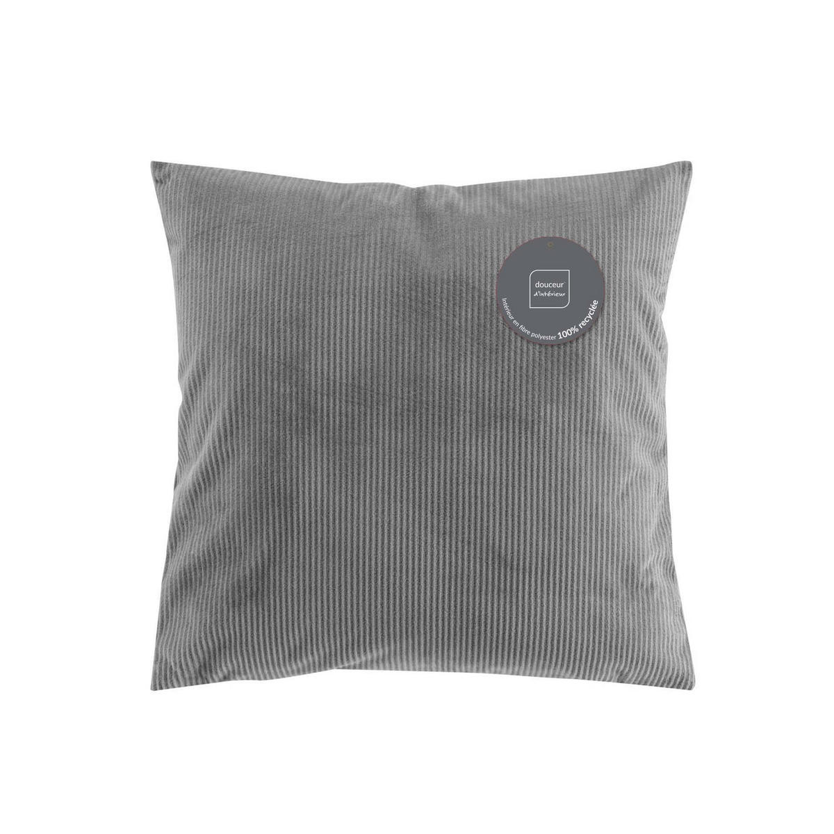 DEKOKISSEN Cord 40/40/15 cm - Multicolor, Textil (40/40cm) - Douceur d´intérieur