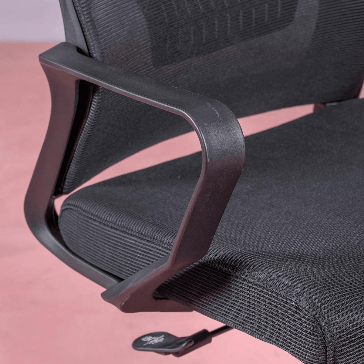 BÜROSTUHL Textil Schwarz - Schwarz, Textil (60/99/58cm) - Nest Dream