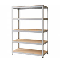 SCHWERLASTREGAL 180x40x90 cm - Silberfarben, Metall (90/180/40cm) - Bestlivings