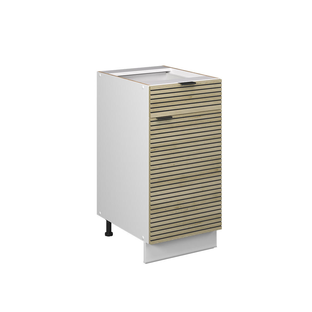 UNDERSKÅP FÖR DISKHO/SPISHÄLL Fame-Line Ekpanel 40 cm , AP Antracit Ekfärgad, Vit 82/40/60 cm