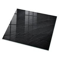 GLASPLATTE 80x60 cm – Steintextur - Grün, Glas (0.4/80/60cm) - ArtPrintCave