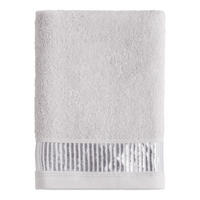 BADETUCH Alicanty - Hellgrau, Textil (50/90cm) - home&you