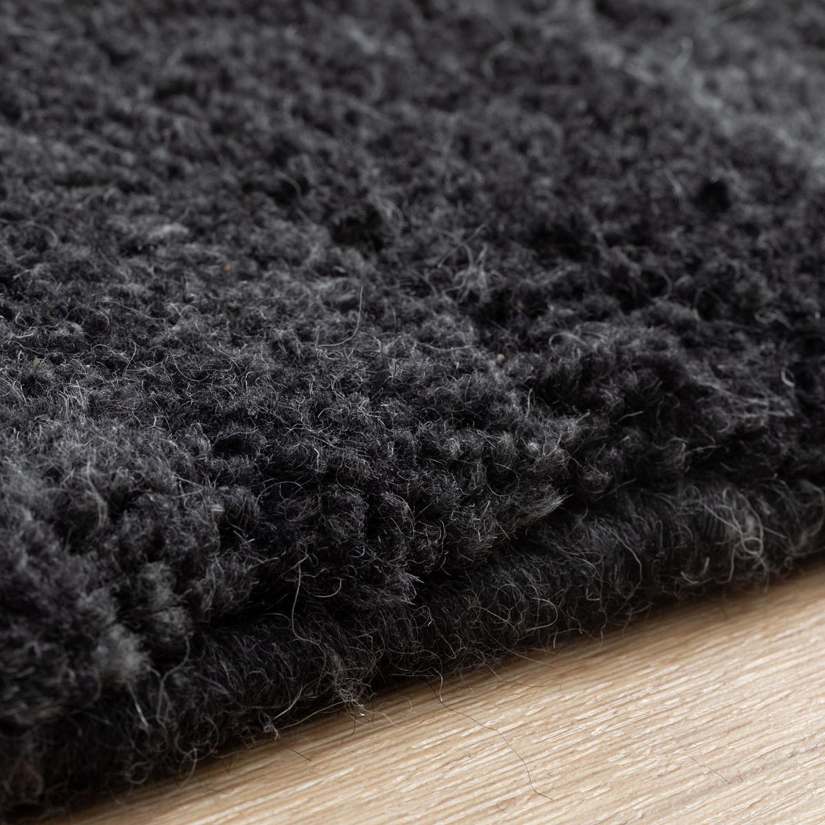 BERBERTEPPICH 200/200 cm Zagora - Schwarz, Naturmaterialien/Naturmaterialen (200/200cm) - Steffensmeier