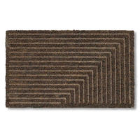FUSSMATTE COCO SHAPE COLOR - Platinfarben, Textil (45/75cm) - Astra