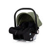 BABYSCHALE Vista i-Size grün (40-87cm) Gruppe 0+, Sonnendach, 3D-Kissen - Grün, Kunststoff (43/56/60cm) - Chipolino
