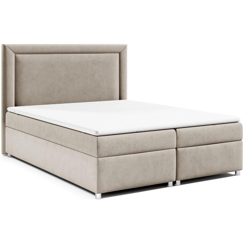 Best For Home Boxbett Beige 160x200 cm