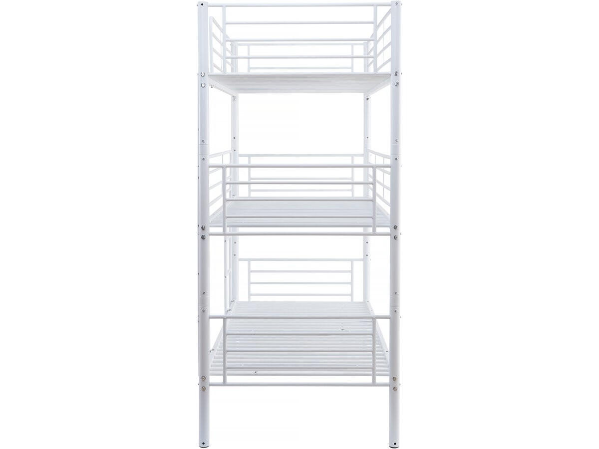 ETAGENBETT havin weiss - Weiß, Metall (190/90cm) - Habitat Garten