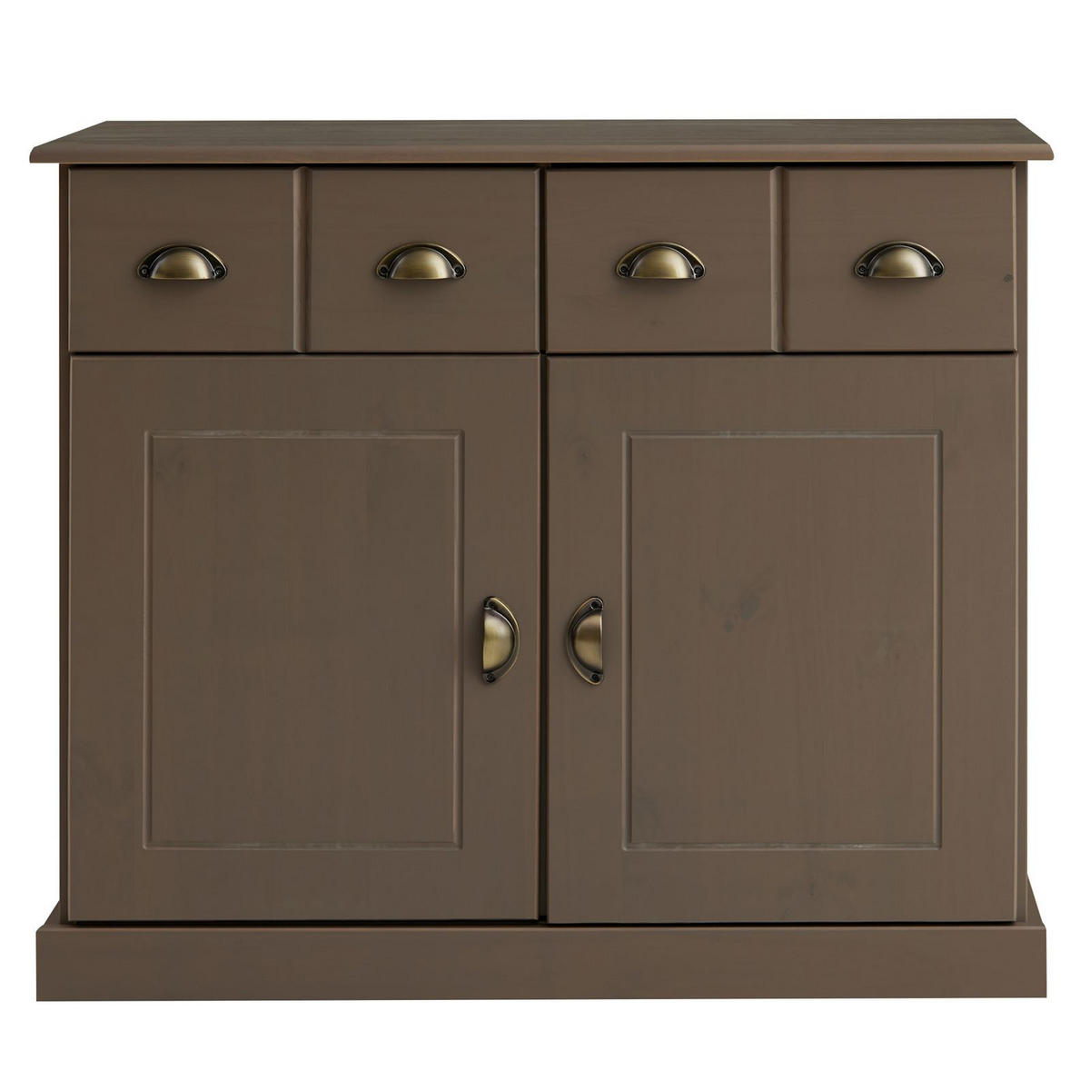 KOMMODE PARIS - Taupe, Holz (91/78/39cm) - IDIMEX