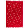 BERBERTEPPICH 140/200 cm Beni - Rot, Naturmaterialien (140/200cm) - Steffensmeier