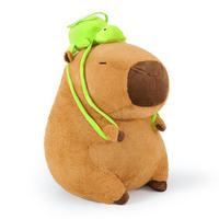 STOFFTIER Capybara 90 cm - Braun, Textil (60/90cm)
