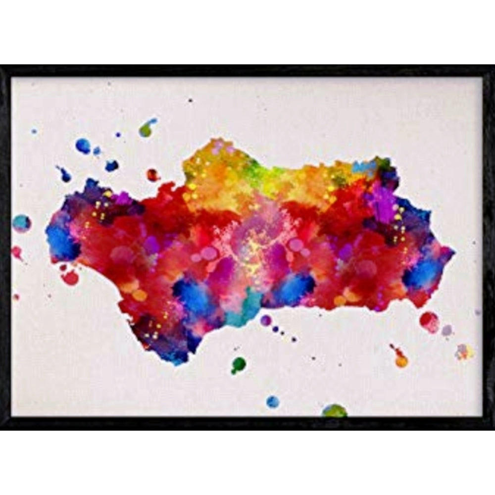 POSTER Andalusien A4 Rahmenlos - Klar, Papier (29.7/5/21cm) - Nacnic