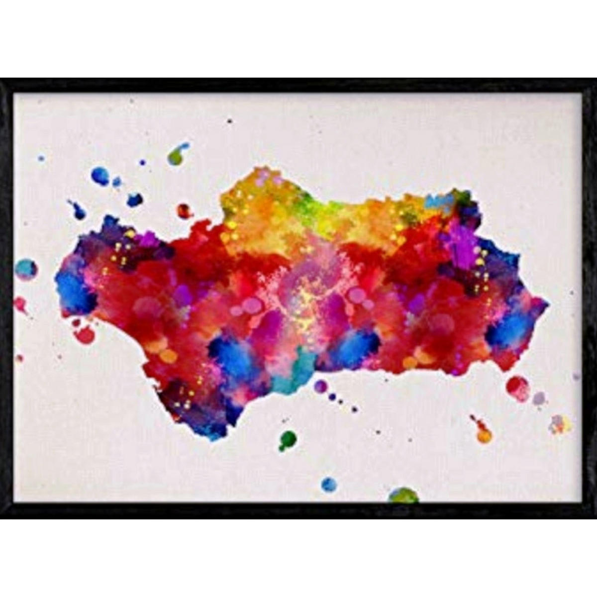 POSTER Andalusien A4 Rahmenlos - Klar, Papier (29.7/5/21cm) - Nacnic