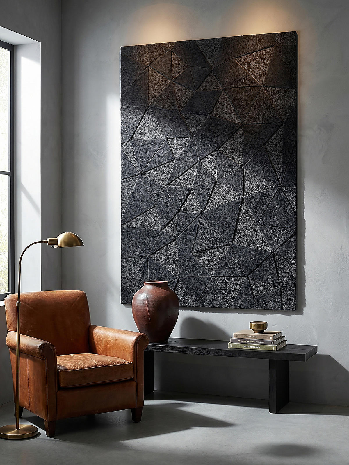 WOLLTEPPICH DEBEN 200/290 cm - Anthrazit, Textil (290/200cm) - KADIMA DESIGN