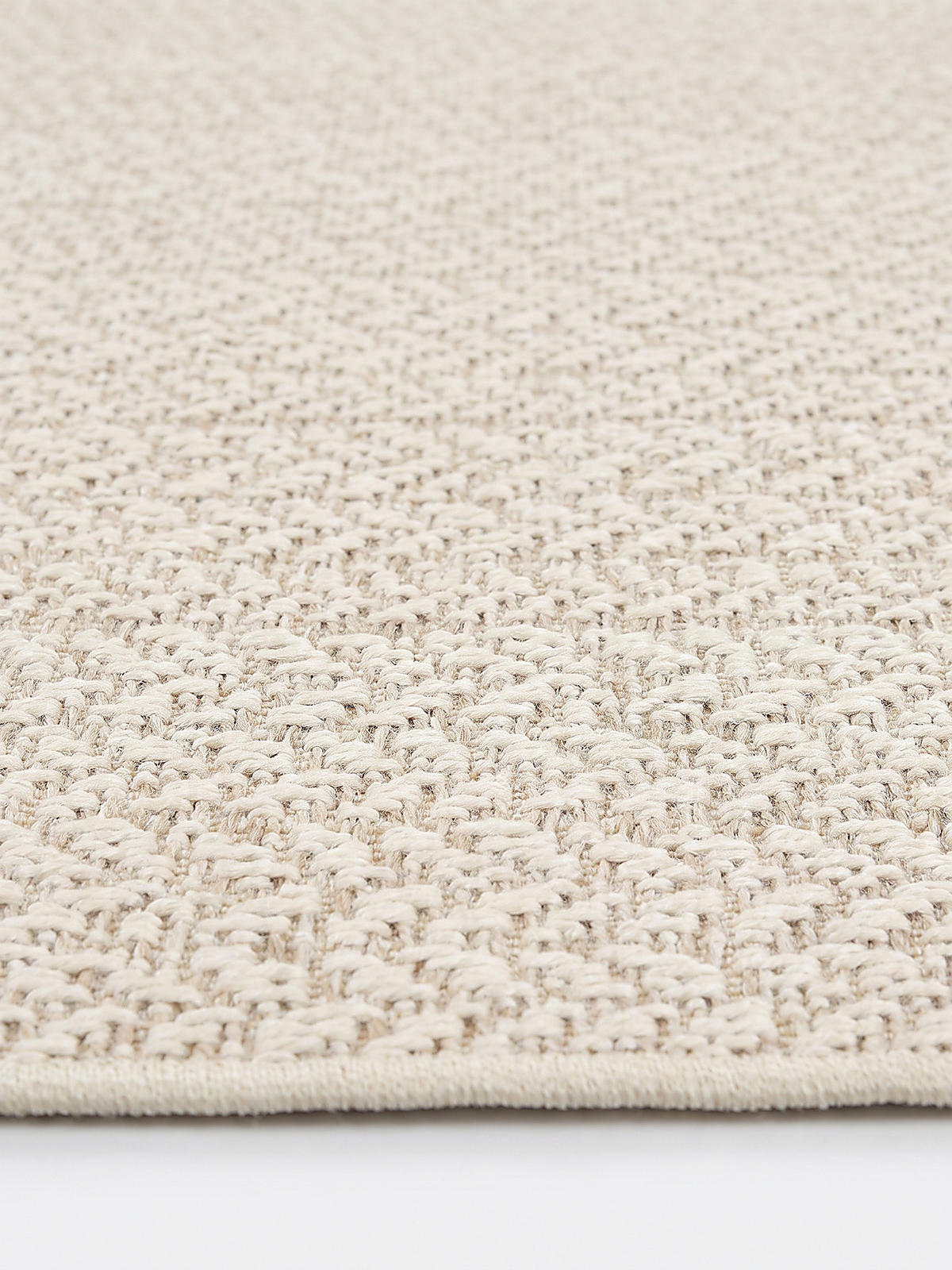 TEPPICHLÄUFER Bordüre CORDEV Polypropylen Creme 80 x 150 cm - Beige, Textil (80/150cm) - KADIMA DESIGN