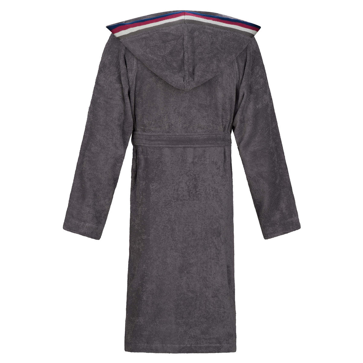 BADEMANTEL HERREN KAPUZE DECIMO GRAPHIT - 766 - Grau, Textil (Snull) - Bugatti