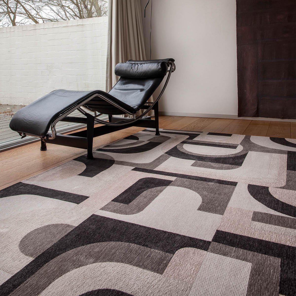 TEPPICH In-/Outdoor Flachgewebe PLUMMY Grau 240x340 cm - Grau, Textil (240/340cm) - Novatrend