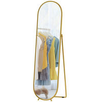 STANDSPIEGEL Goldfarben 50.0/4.0/180.0 cm - Goldfarben, Metall (4/180/50cm)